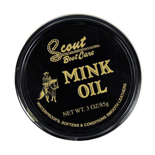 M&F Scout Boot Care Aceite de visón Lata de 3oz