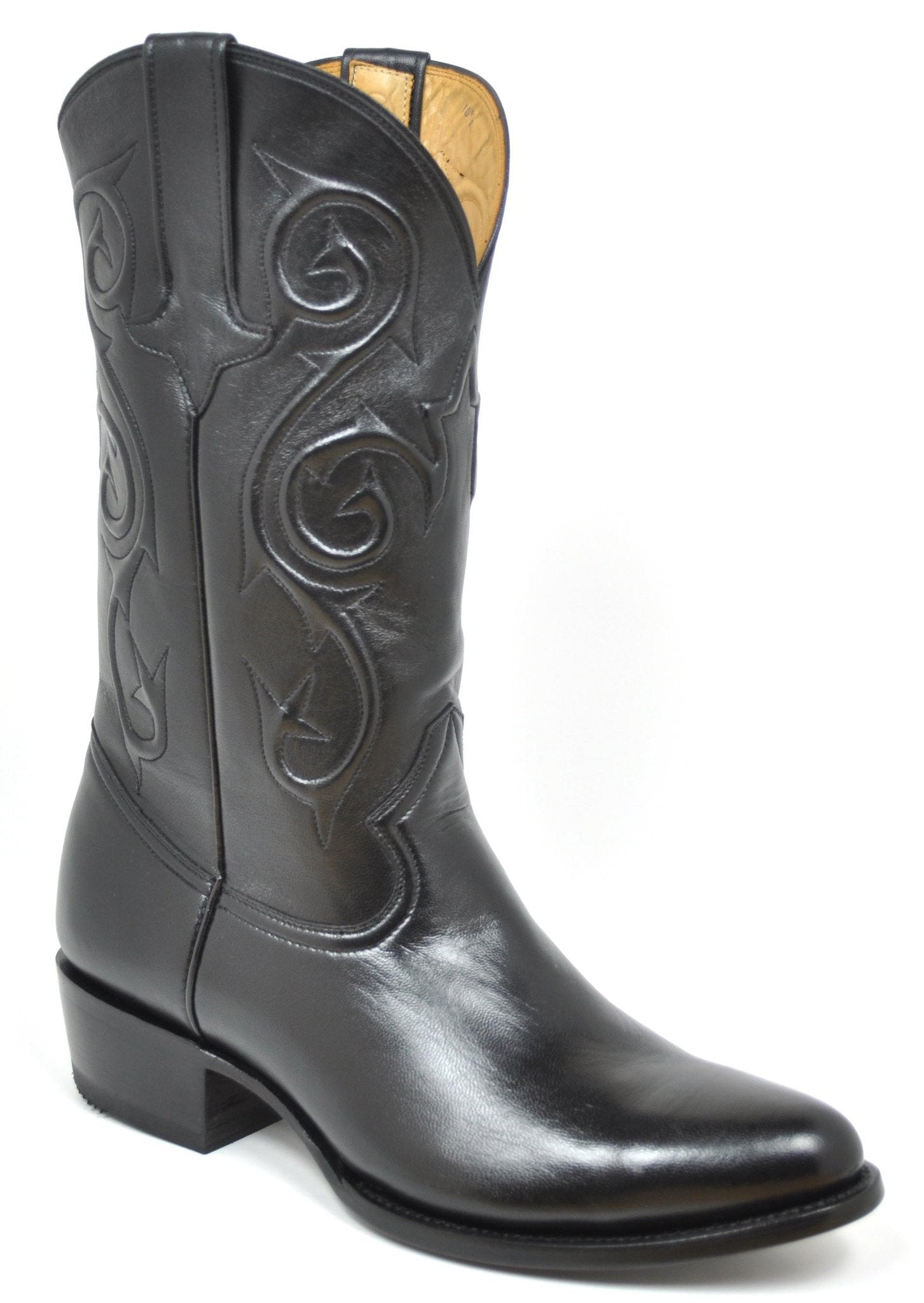 Men's Smooth Western Gavel Boots