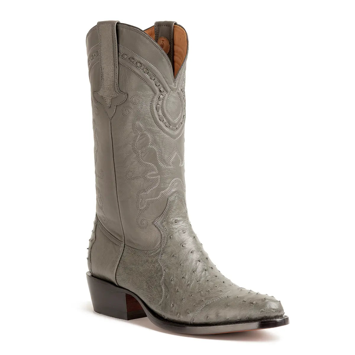Mens grey western boots online