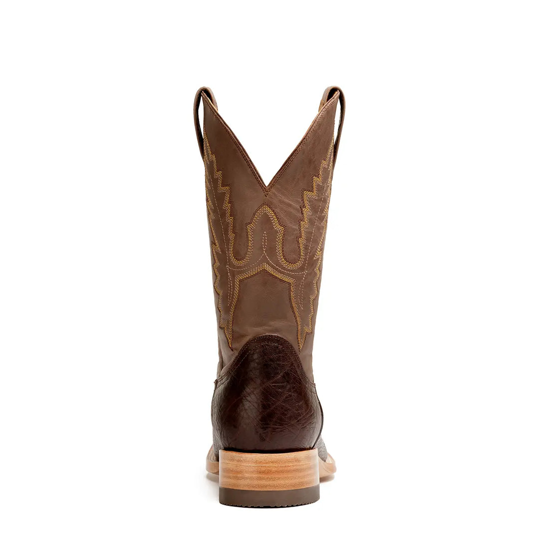 Willacy Stockman Bota de punta cuadrada - Marrón