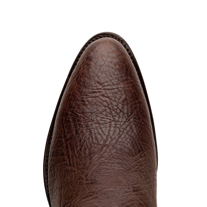 Bota western clásica de cuero de toro Marcos - Marrón