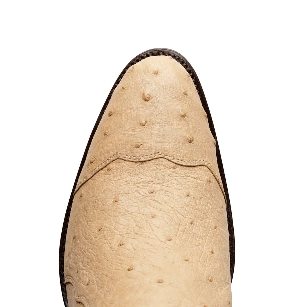 Bota clásica de avestruz Hidalgo de 4 piezas - Oryx