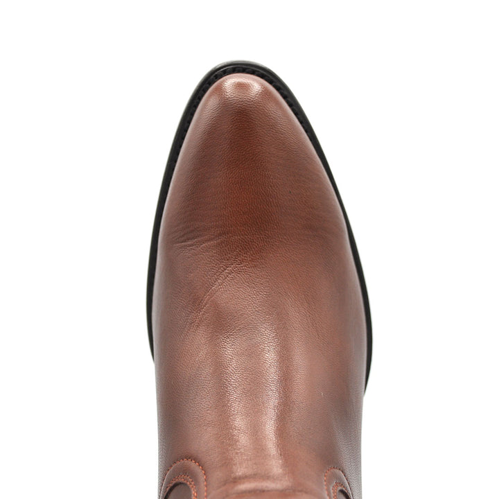 Bota de piel de cabra Capetillo - Marrón Budapest