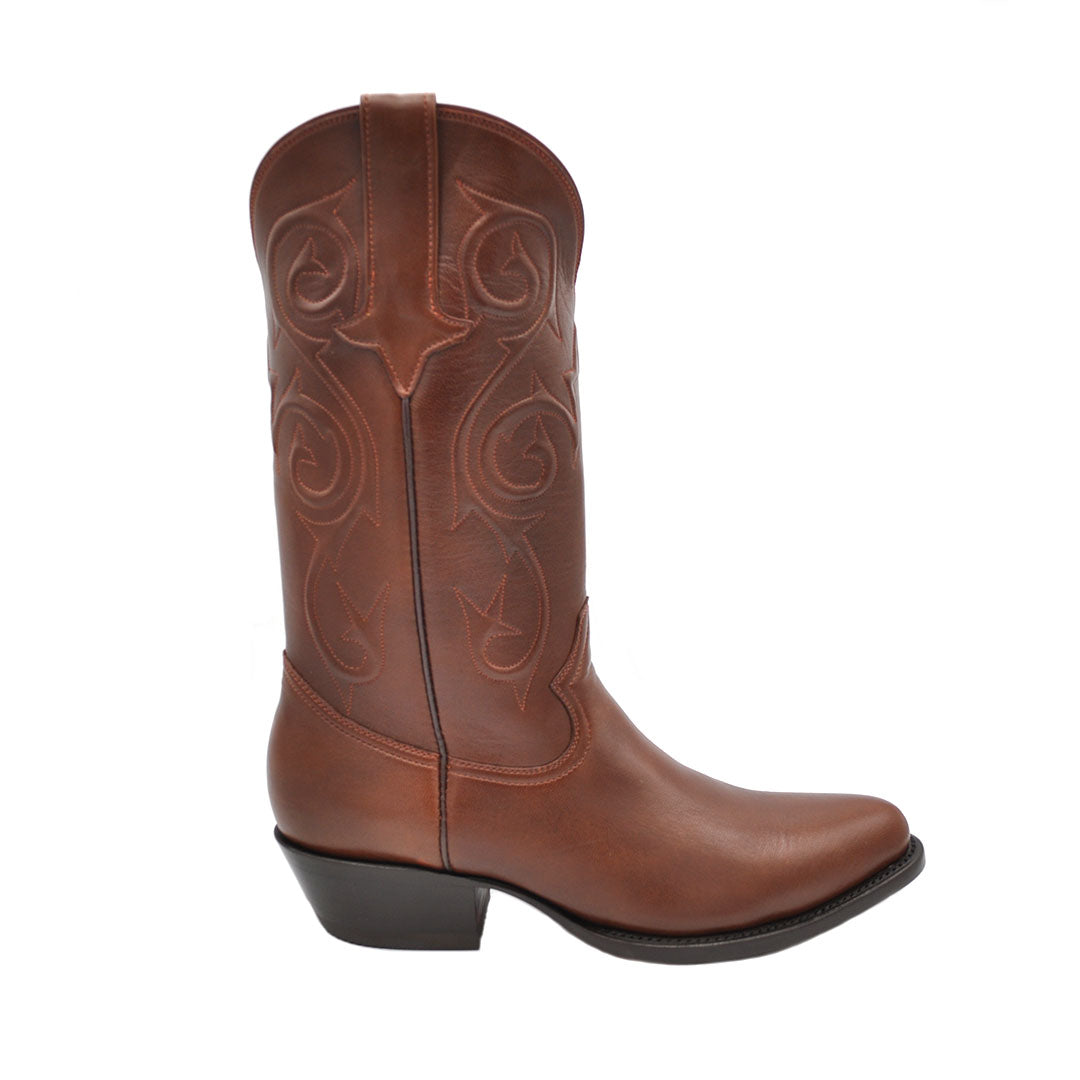 Bota de piel de cabra Capetillo - Marrón Budapest