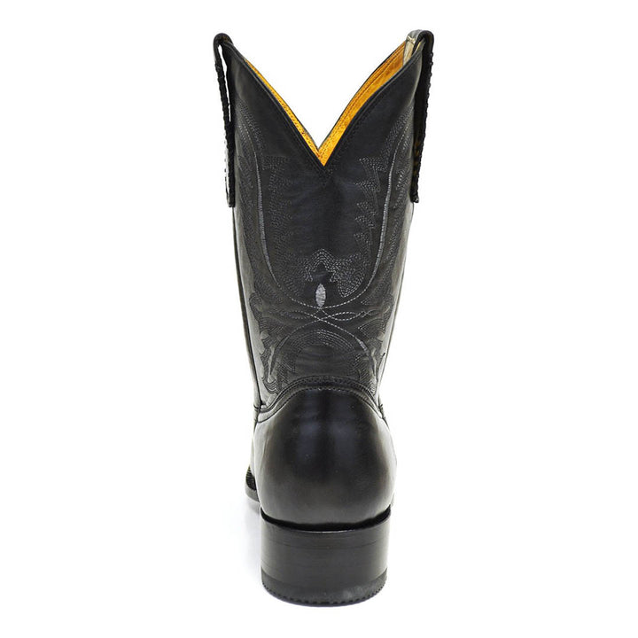 Abasolo Cabra Spanish Toe Bota - Negro