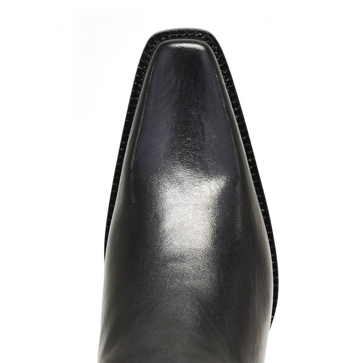 Abasolo Cabra Spanish Toe Bota - Negro