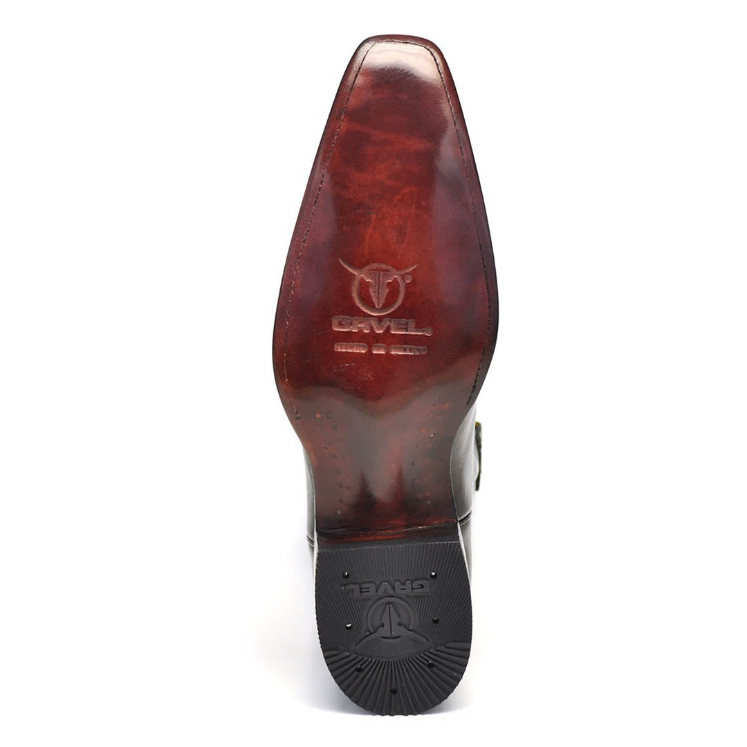 Abasolo Cabra Spanish Toe Bota - Negro