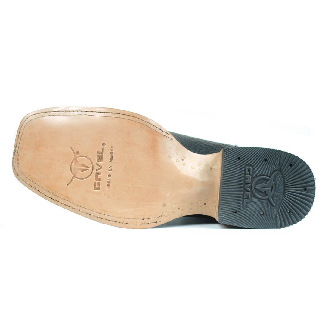 Willacy Stockman Bota de punta cuadrada - Negra
