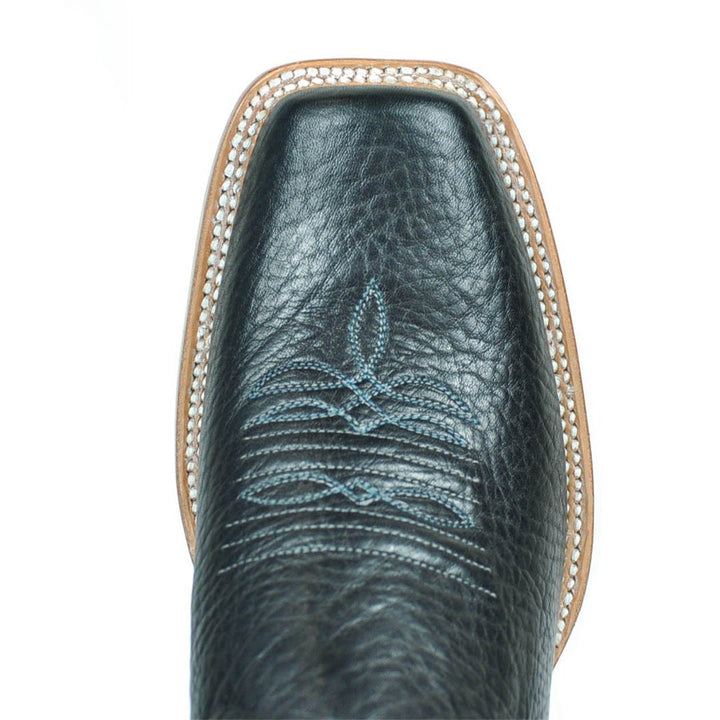 Willacy Stockman Bota de punta cuadrada - Negra