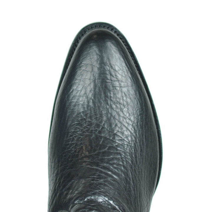 Bota western clásica de cuero de toro Marcos - Negra