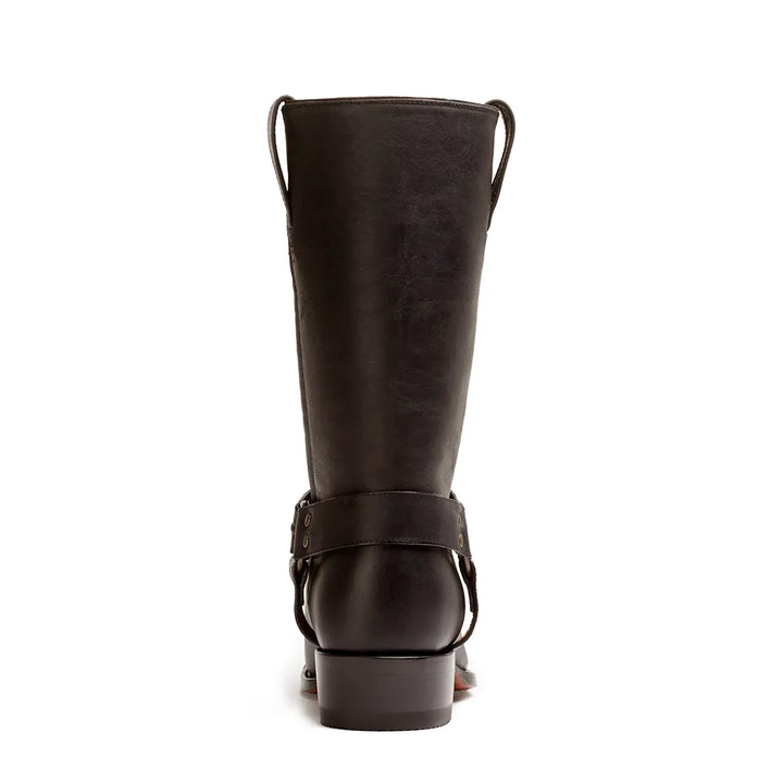 Bota de arnés de punta cuadrada Cavalry - Encino Black