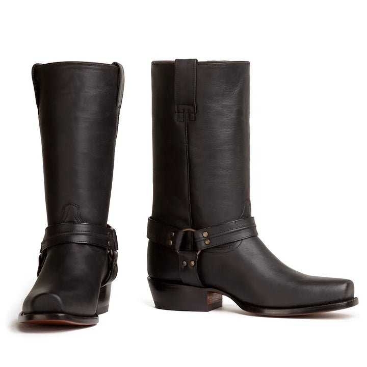 Bota de arnés de punta cuadrada Cavalry - Encino Black