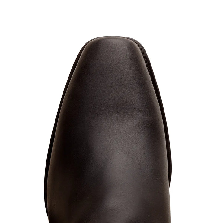 Bota de arnés de punta cuadrada Cavalry - Encino Black
