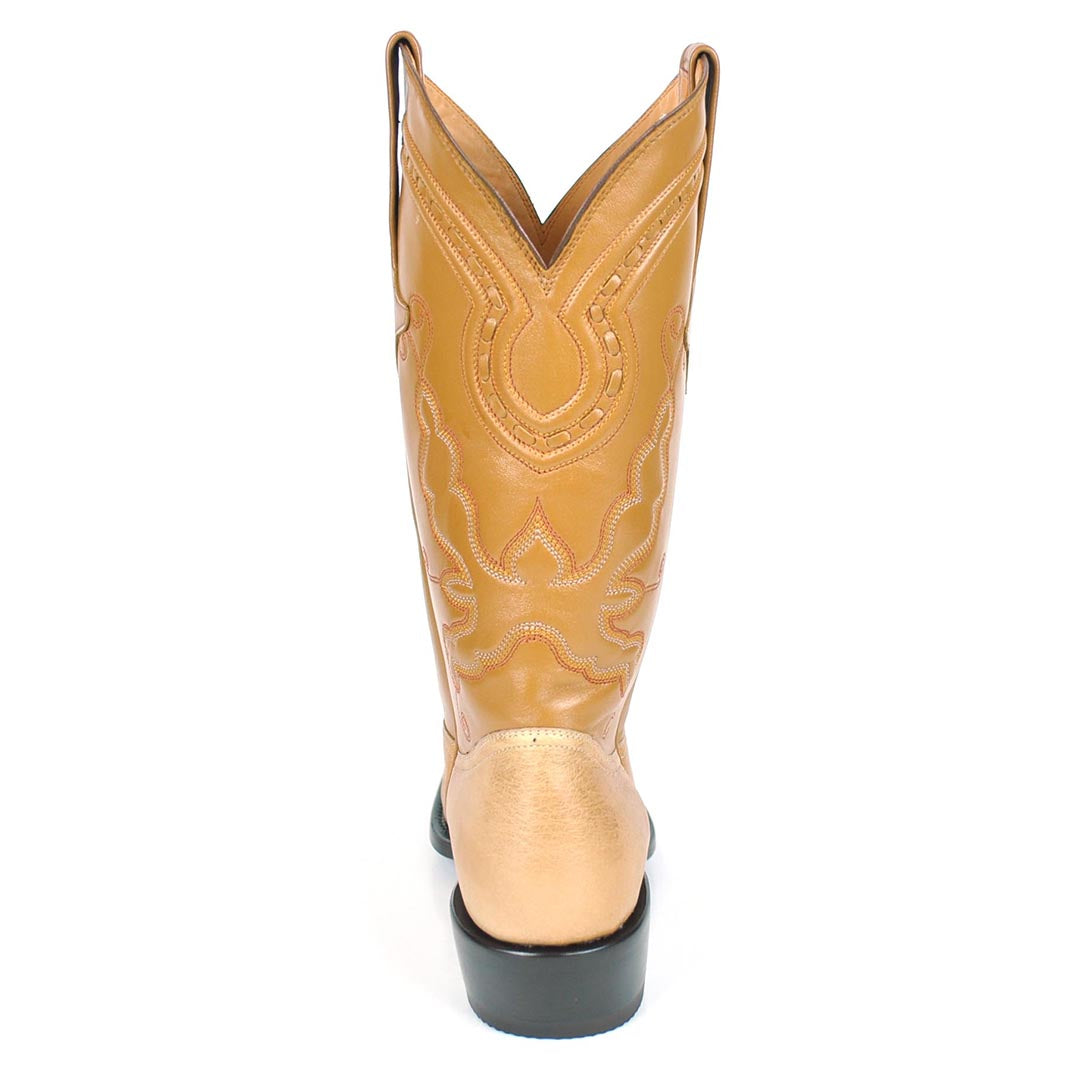 Bota clásica de avestruz Travis - Oryx