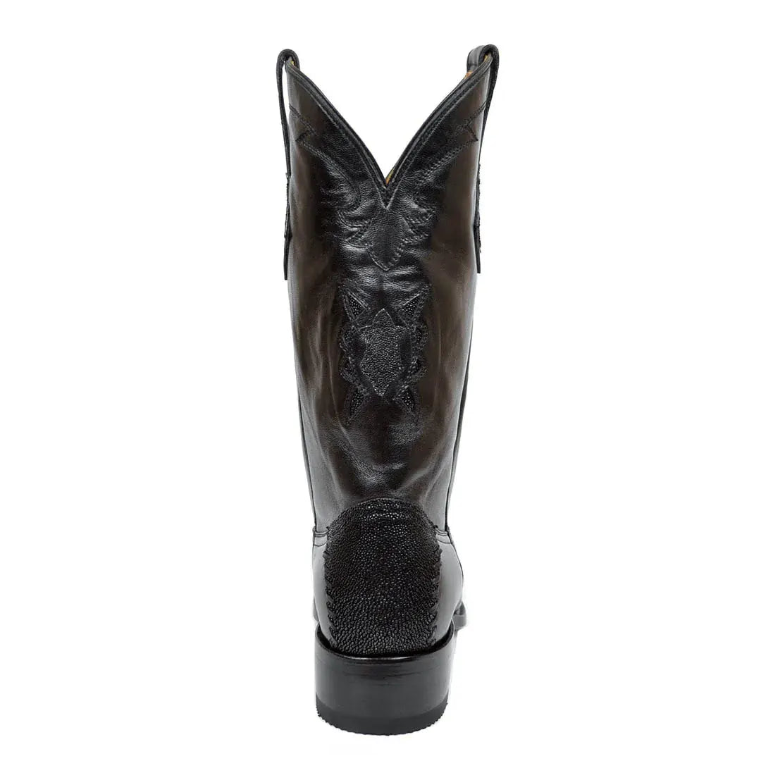 Alex Sting Ray Spanish Toe Bota - Negro