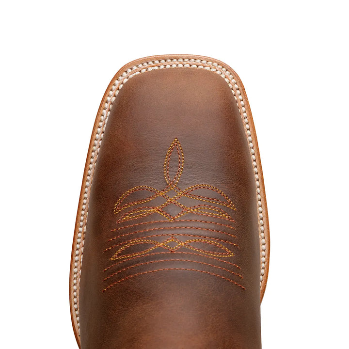 Bota de piel envejecida Rio Rodeo Square Toe - Encino Bronze