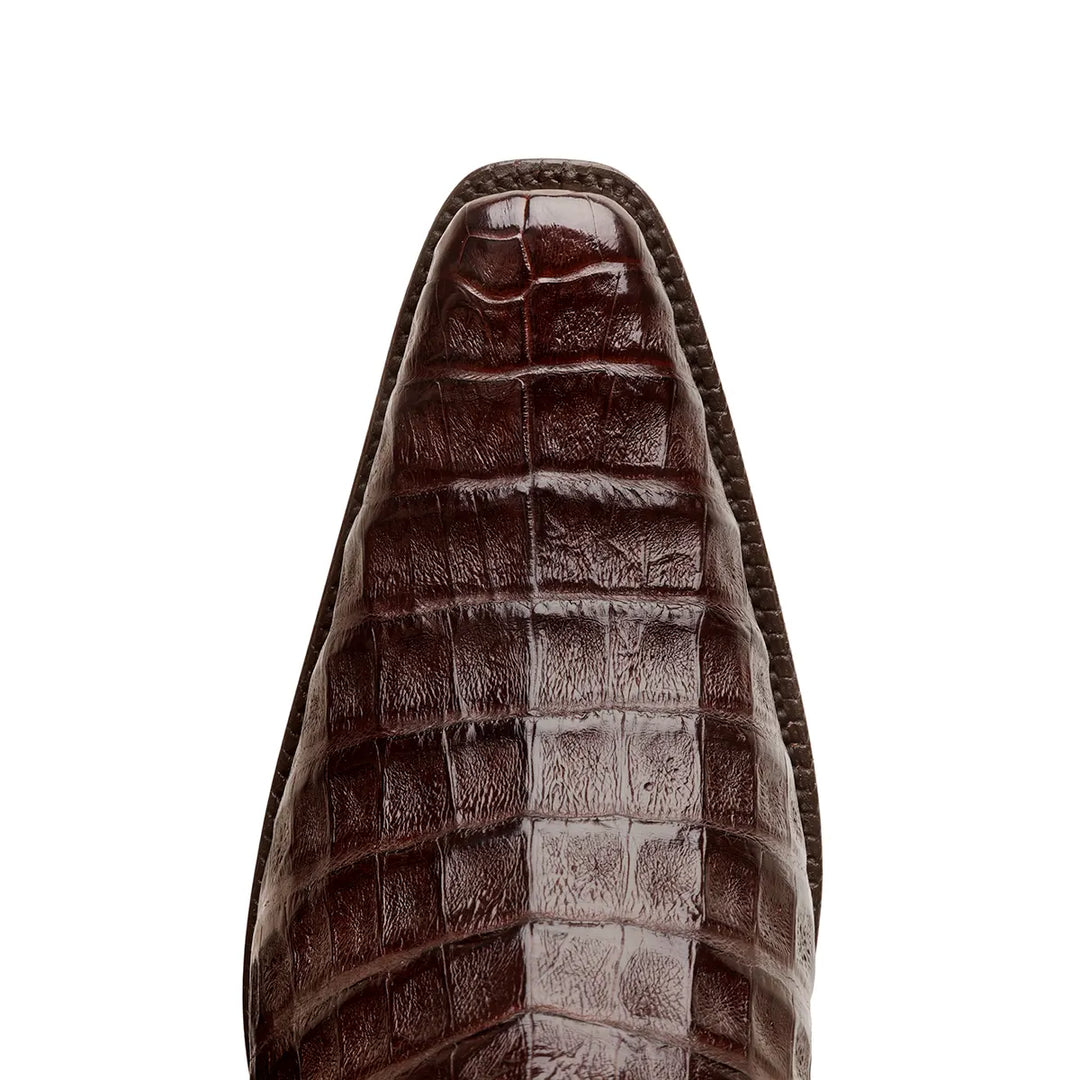 Vicente Caimán Vientre Spanish Toe Bota - Marrón
