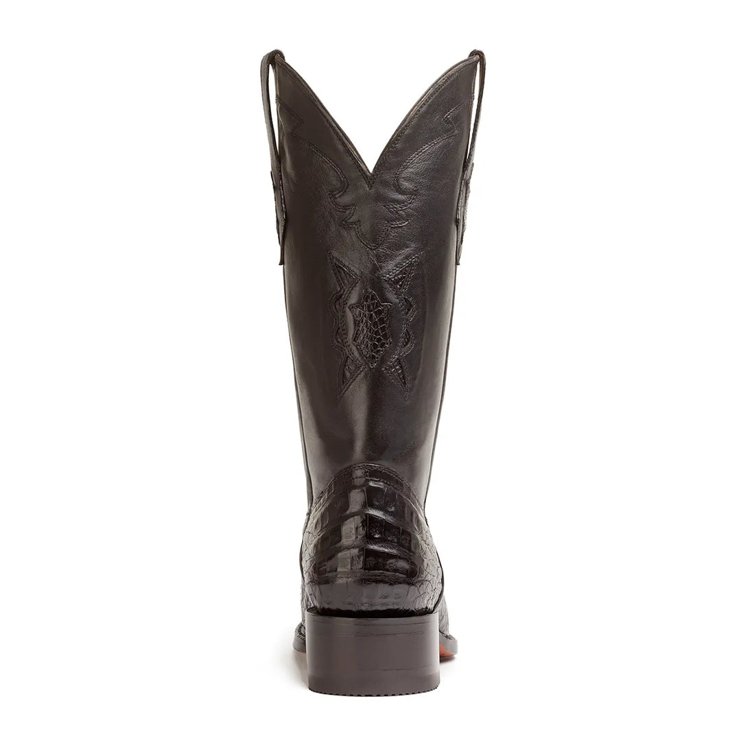 Vicente Caimán Vientre Spanish Toe Bota - Negro