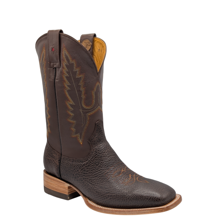 Mateo Bullhide Rodeo Boots - Brown