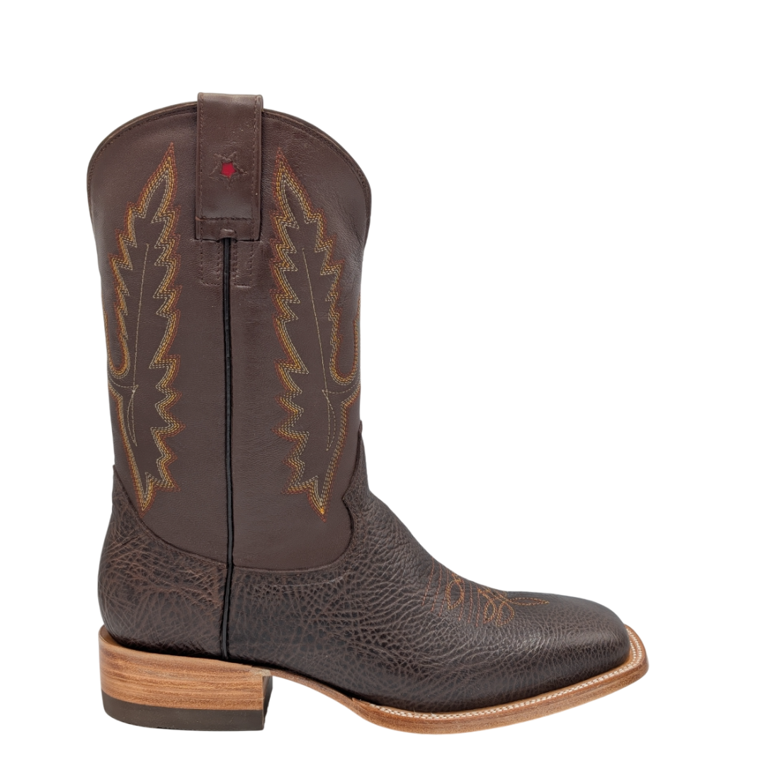 Mateo Bullhide Rodeo Boots - Brown