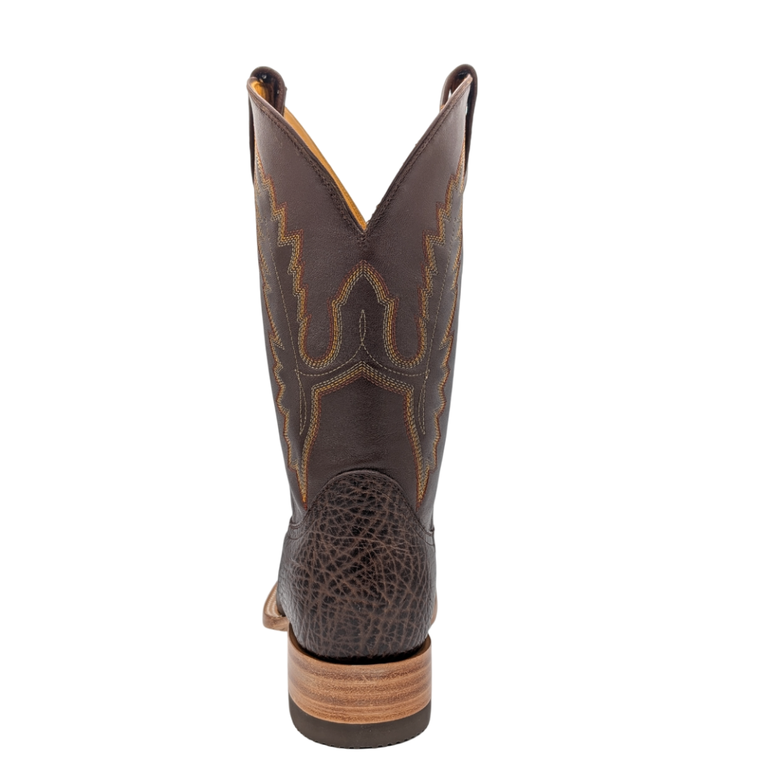 Mateo Bullhide Rodeo Boots - Brown