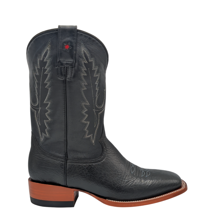 Mateo Bullhide Rodeo Boots - Black