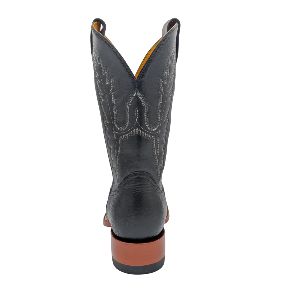 Mateo Bullhide Rodeo Boots - Black