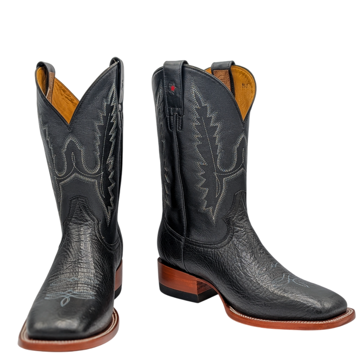 Mateo Bullhide Rodeo Boots - Black