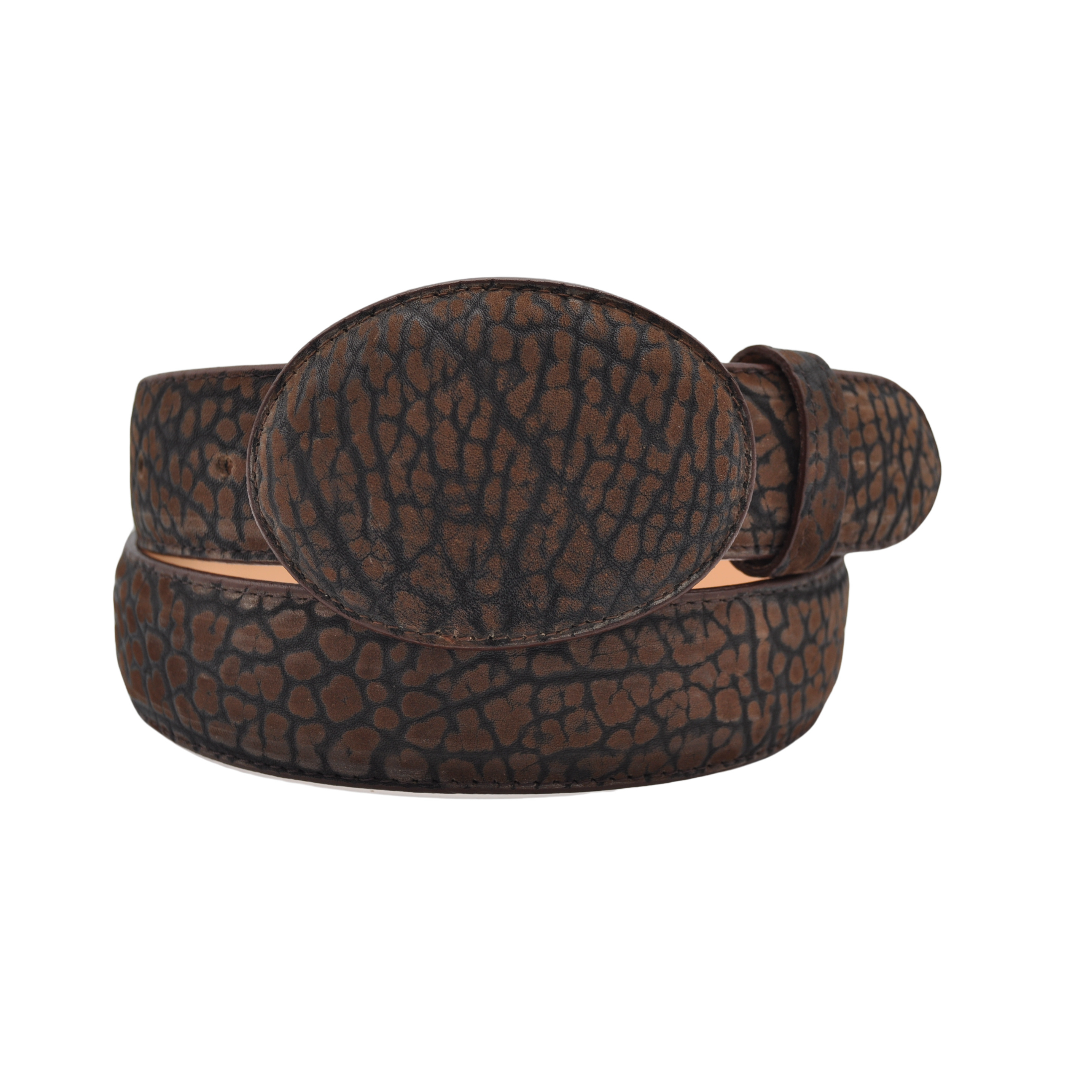 Gavel Bullhide Western Belt - Brown