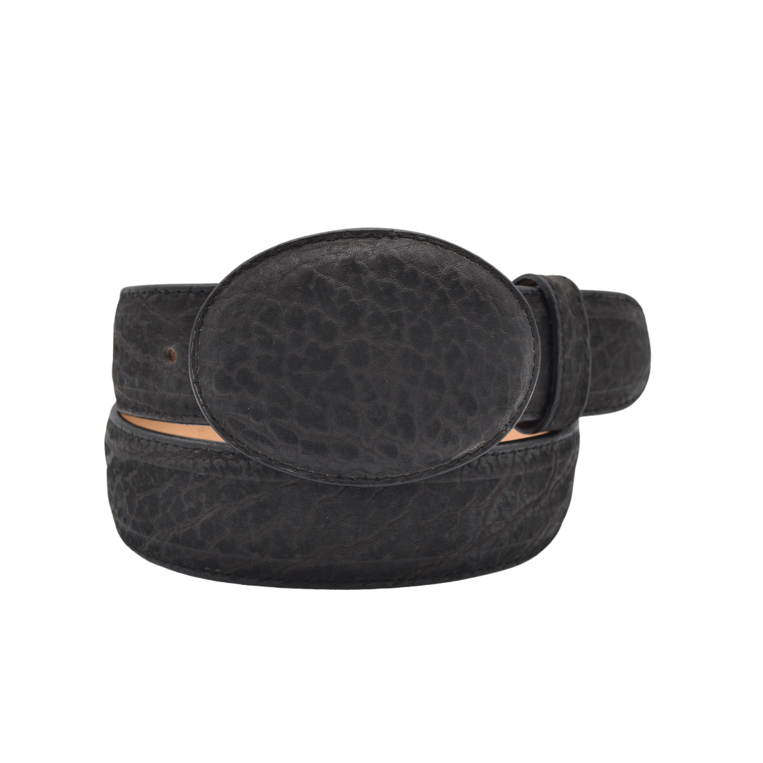 Gavel Bullhide Western Belt - Black