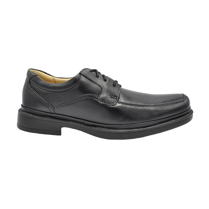 Lucas Lambskin Black Leather Shoes
