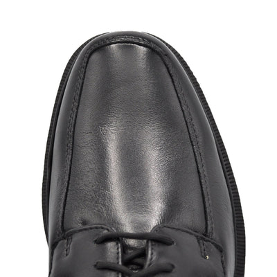 Lucas Lambskin Black Leather Shoes