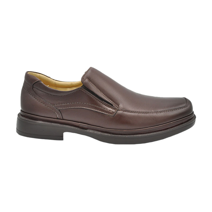 Mateo Lambskin Brown Leather Shoes