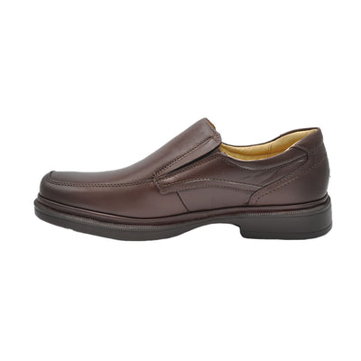 Mateo Lambskin Brown Leather Shoes