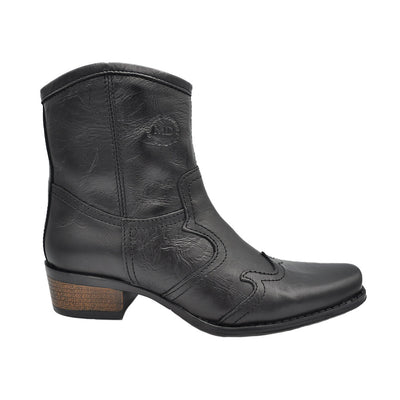 Dante Men's Black Leather Boots