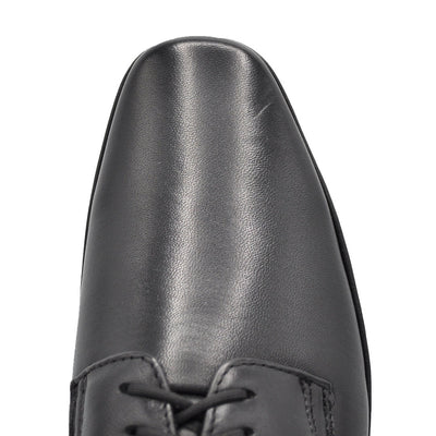 Angel Lambskin Black Leather Shoes
