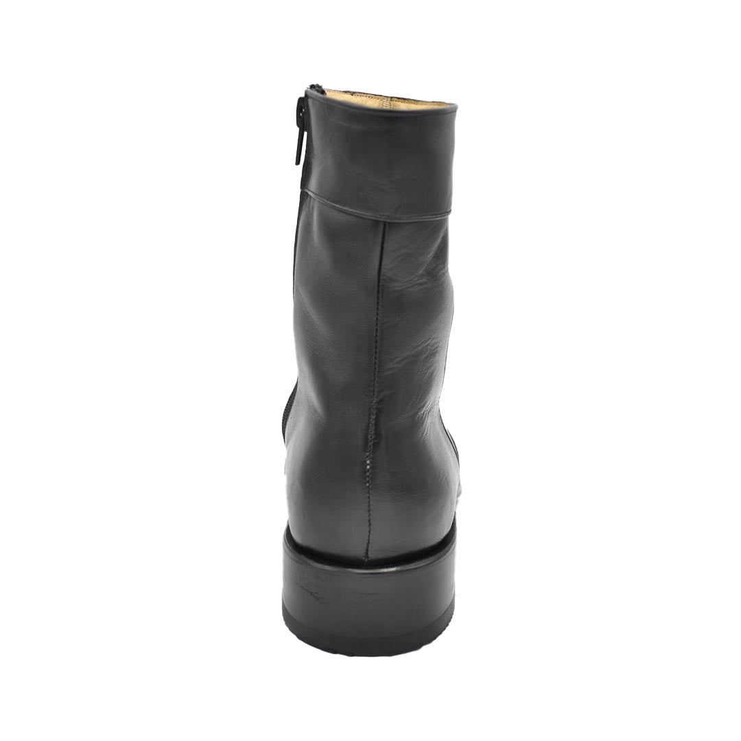 Joey Men's Goat Black Dress Boots