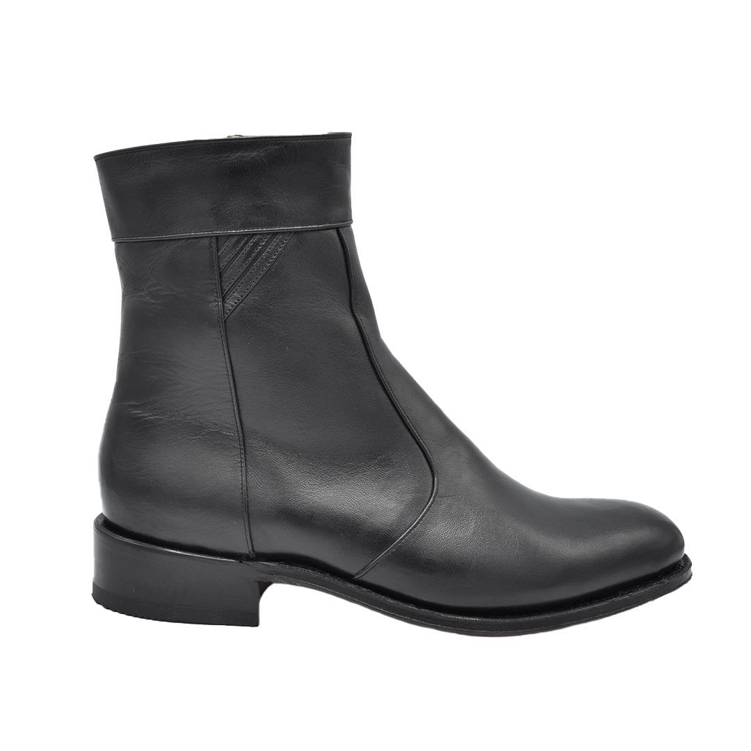 Joey Men's Goat Black Dress Boots