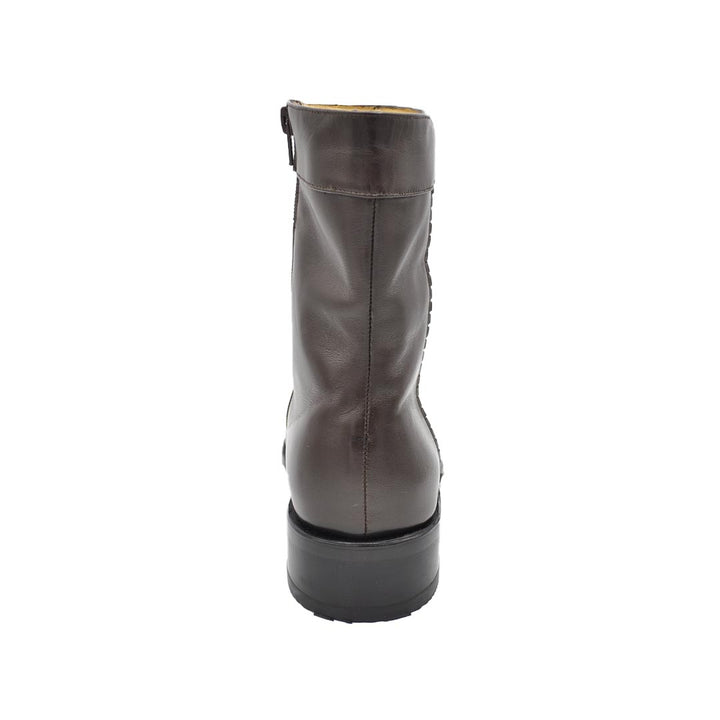 Gabriel Men's Goat Brown Leather Dress Boots