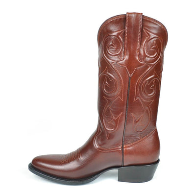 Denton Goat Classic Western Boot - Budapest Brown