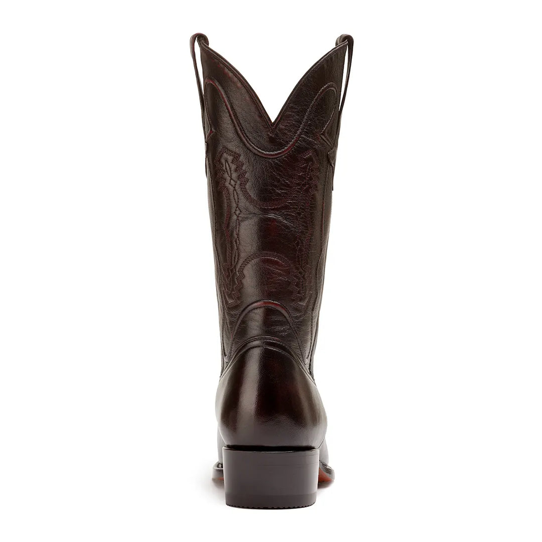 Santana Goat French Toe Boot - Black Cherry