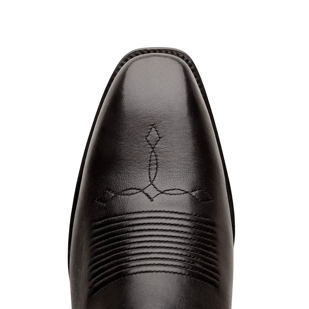 Santana Goat French Toe Boot - Black