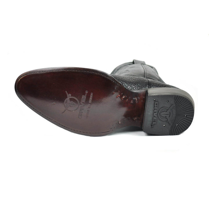 Carson Shark Classic Western Boot - Black