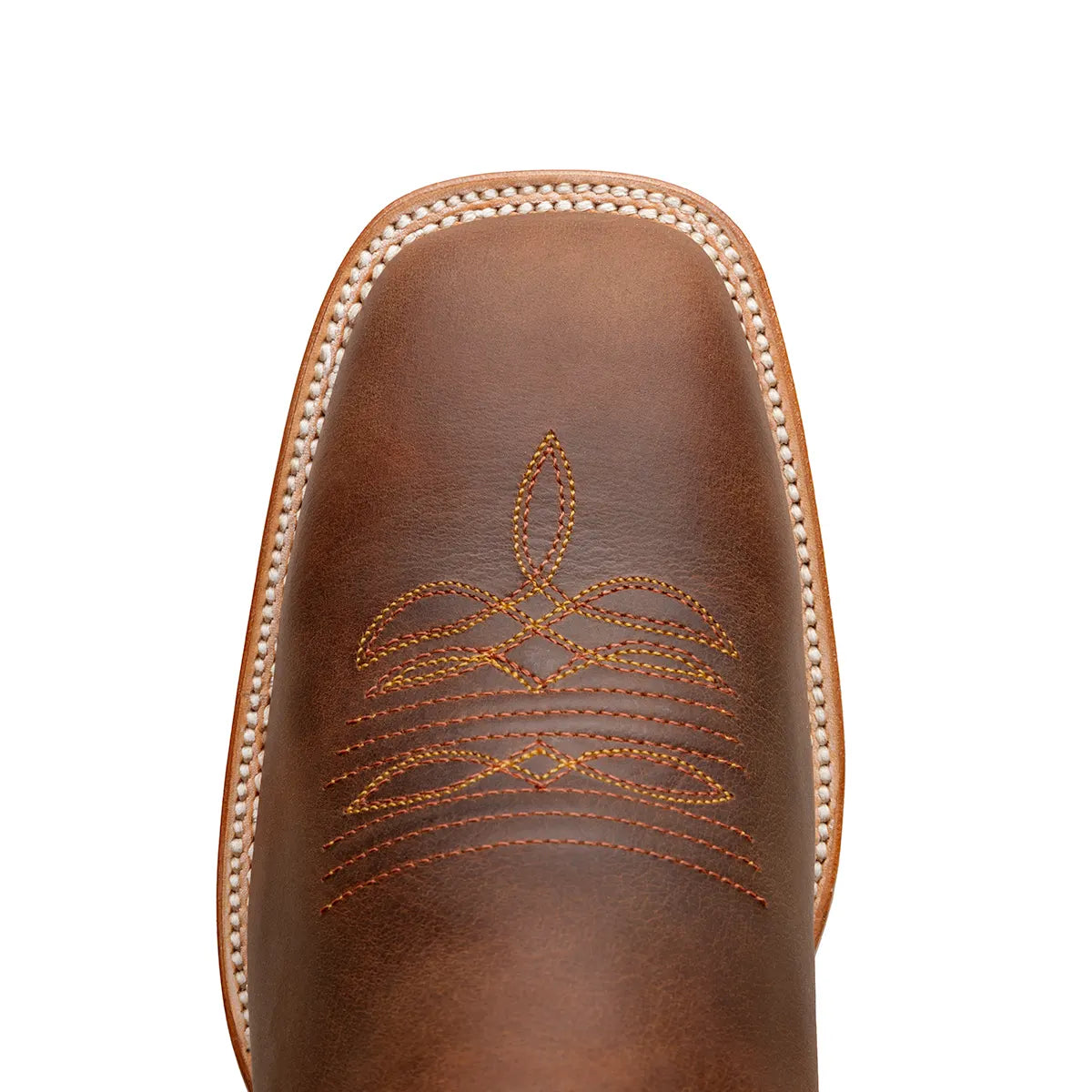 Rio Distressed Leather Rodeo Square Toe Boot - Encino Bronze