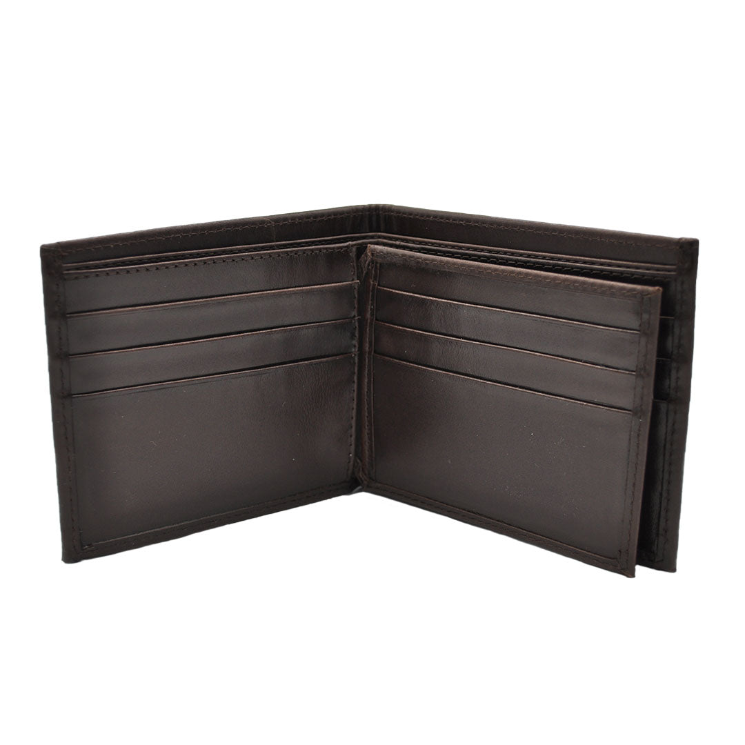 E.C. Men's Lizard Brown Bifold Wallet