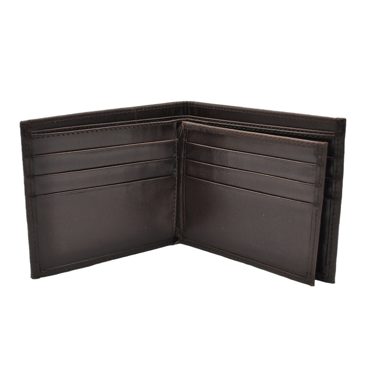 E.C. Men's Lizard Brown Bifold Wallet
