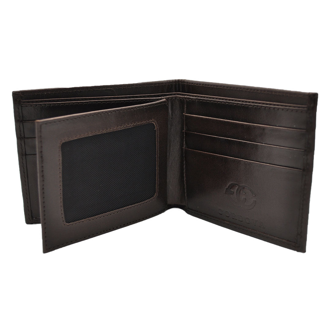 E.C. Men's Lizard Brown Bifold Wallet
